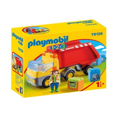 Playmobil 1-2-3 - Camion Benne #70126